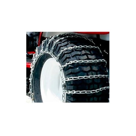 Peerless Chain Maxtrac Snow Blower/Garden Tractor Tire Chains, 2 Link Spacing (Pair) - 1062756 1062756